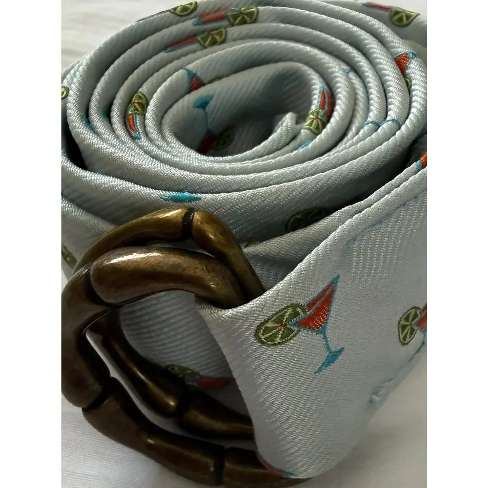 J. Crew belt silk cocktail print - Picture 7 of 13